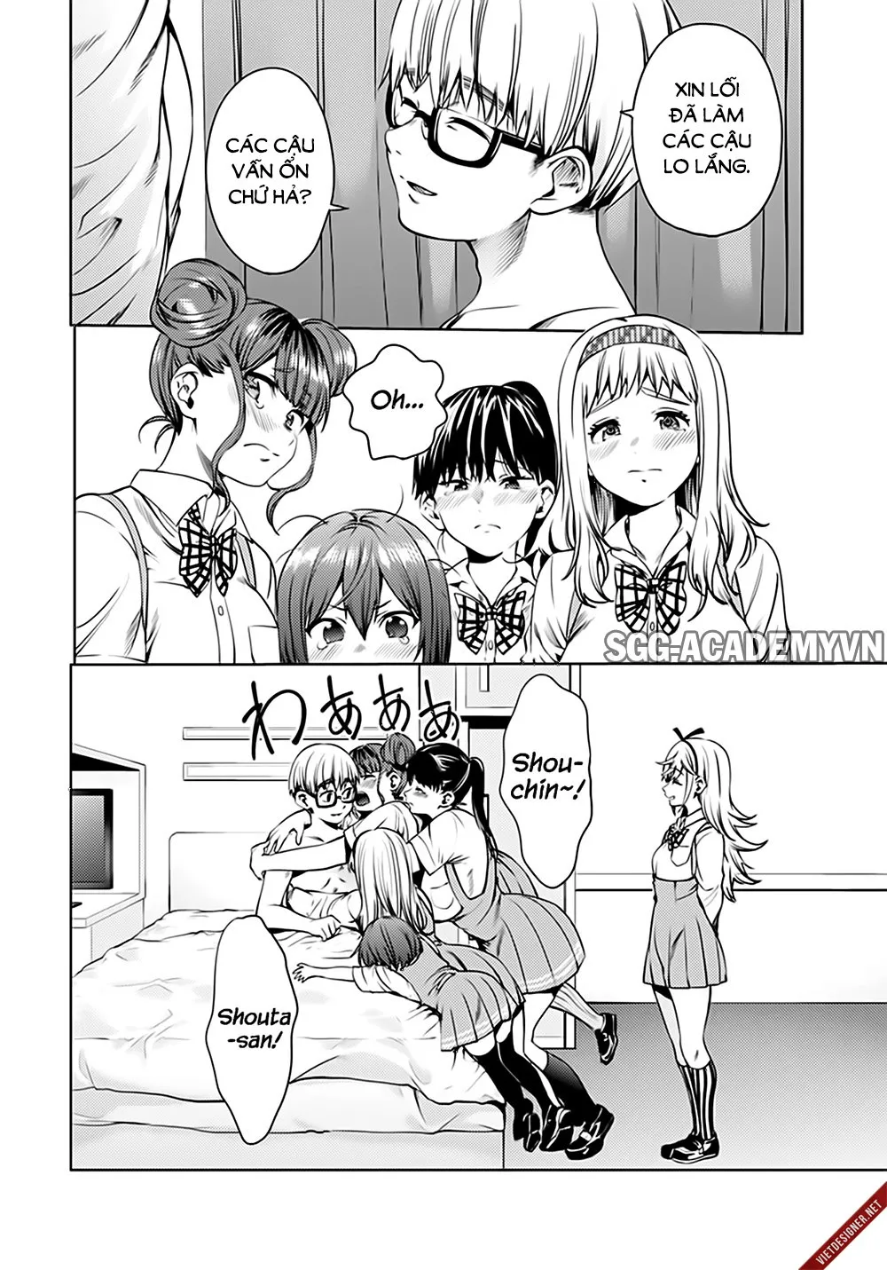 HentaiVN.net - Ảnh 9 - Dàn Harem Cuối Cùng [Shumatsu no harem; World's End Harem; 終末のハーレム] - Chap 43
