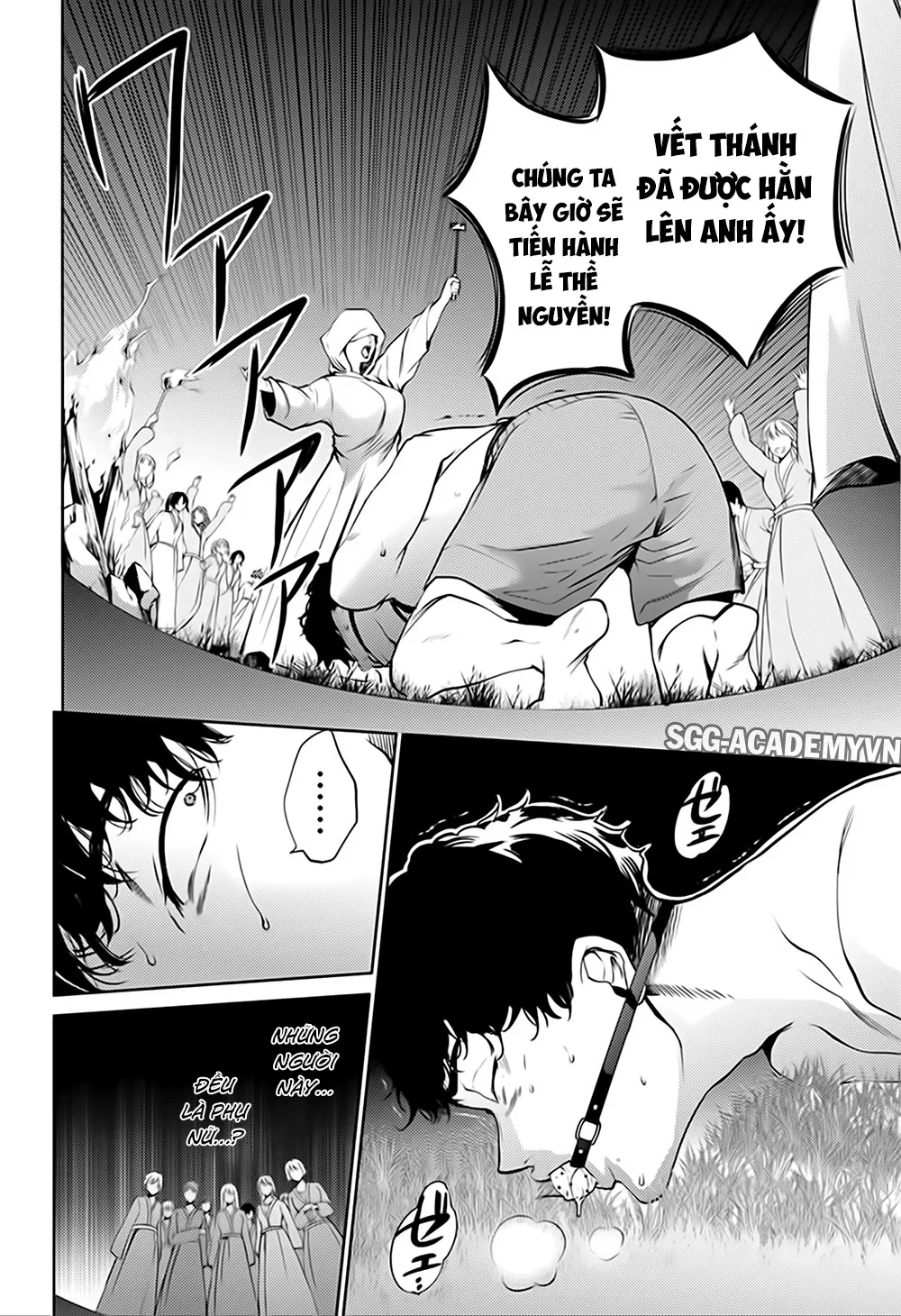 HentaiVN.net - Ảnh 22 - Dàn Harem Cuối Cùng [Shumatsu no harem; World's End Harem; 終末のハーレム] - Chap 45