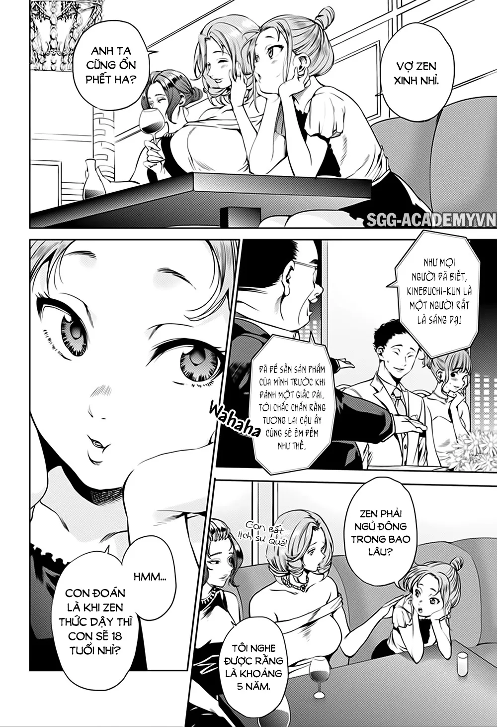 HentaiVN.net - Ảnh 6 - Dàn Harem Cuối Cùng [Shumatsu no harem; World's End Harem; 終末のハーレム] - Chap 45