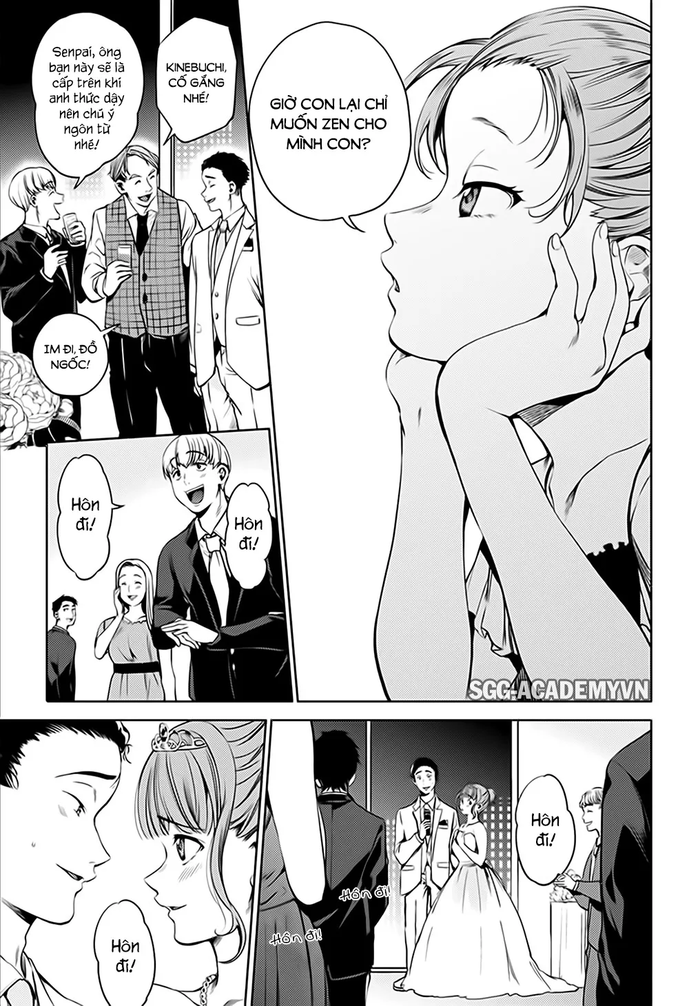 HentaiVN.net - Ảnh 7 - Dàn Harem Cuối Cùng [Shumatsu no harem; World's End Harem; 終末のハーレム] - Chap 45