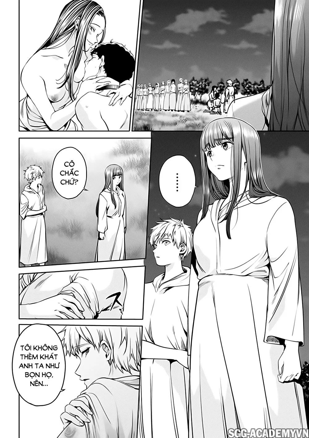 HentaiVN.net - Ảnh 10 - Dàn Harem Cuối Cùng [Shumatsu no harem; World's End Harem; 終末のハーレム] - Chap 46