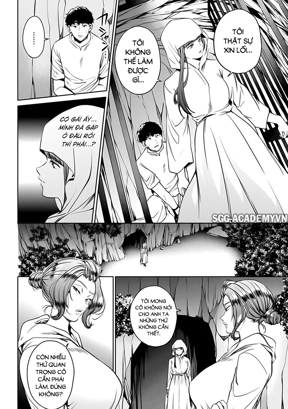 HentaiVN.net - Ảnh 16 - Dàn Harem Cuối Cùng [Shumatsu no harem; World's End Harem; 終末のハーレム] - Chap 46