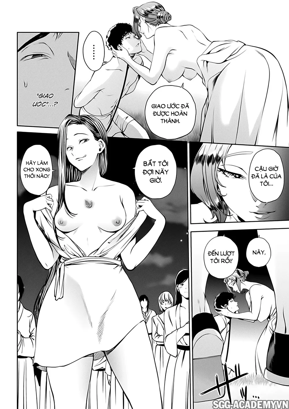 HentaiVN.net - Ảnh 8 - Dàn Harem Cuối Cùng [Shumatsu no harem; World's End Harem; 終末のハーレム] - Chap 46