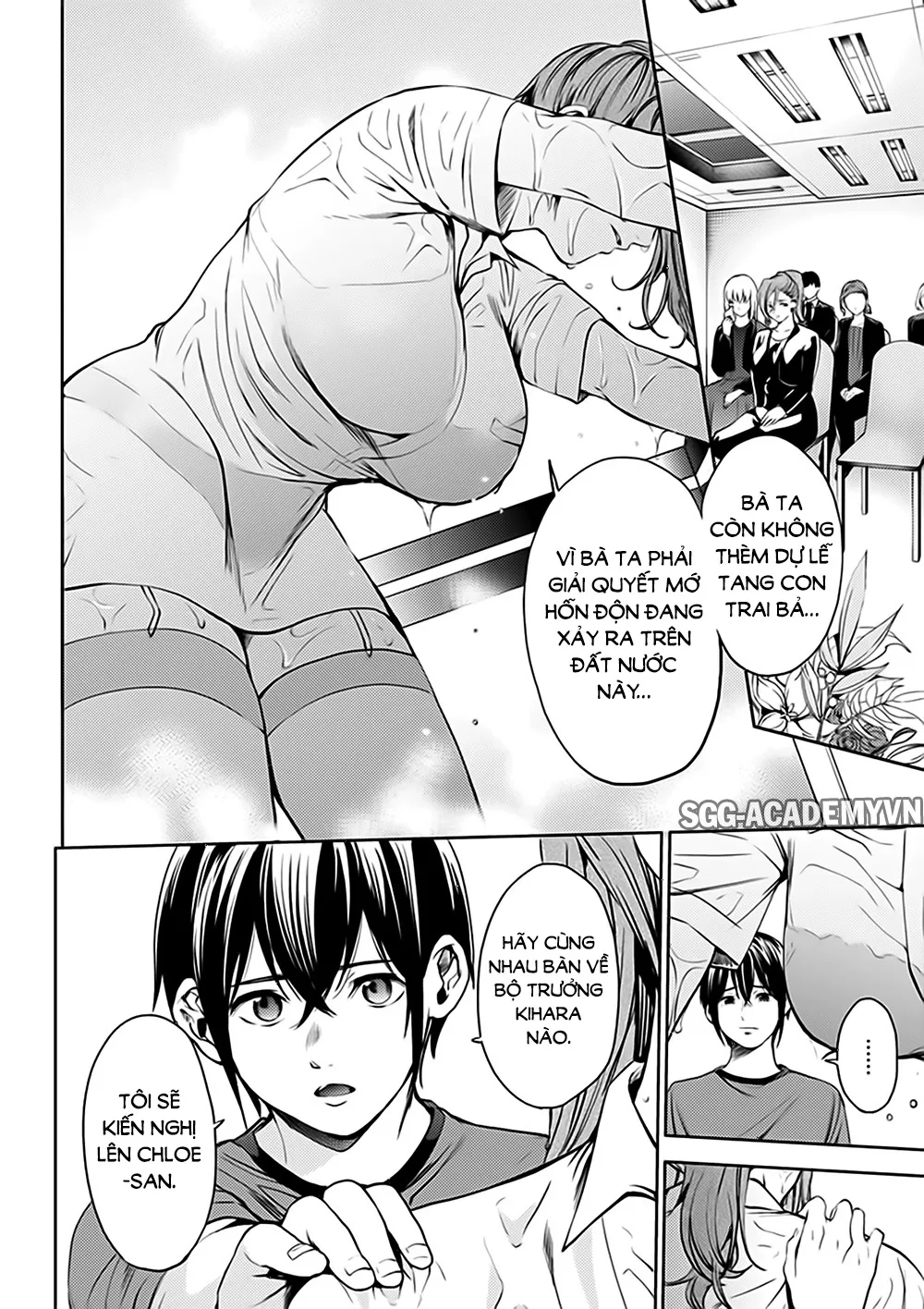 HentaiVN.net - Ảnh 14 - Dàn Harem Cuối Cùng [Shumatsu no harem; World's End Harem; 終末のハーレム] - Chap 47