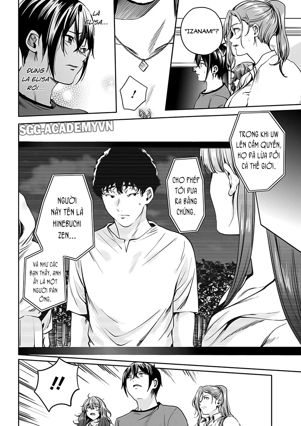 HentaiVN.net - Ảnh 18 - Dàn Harem Cuối Cùng [Shumatsu no harem; World's End Harem; 終末のハーレム] - Chap 47