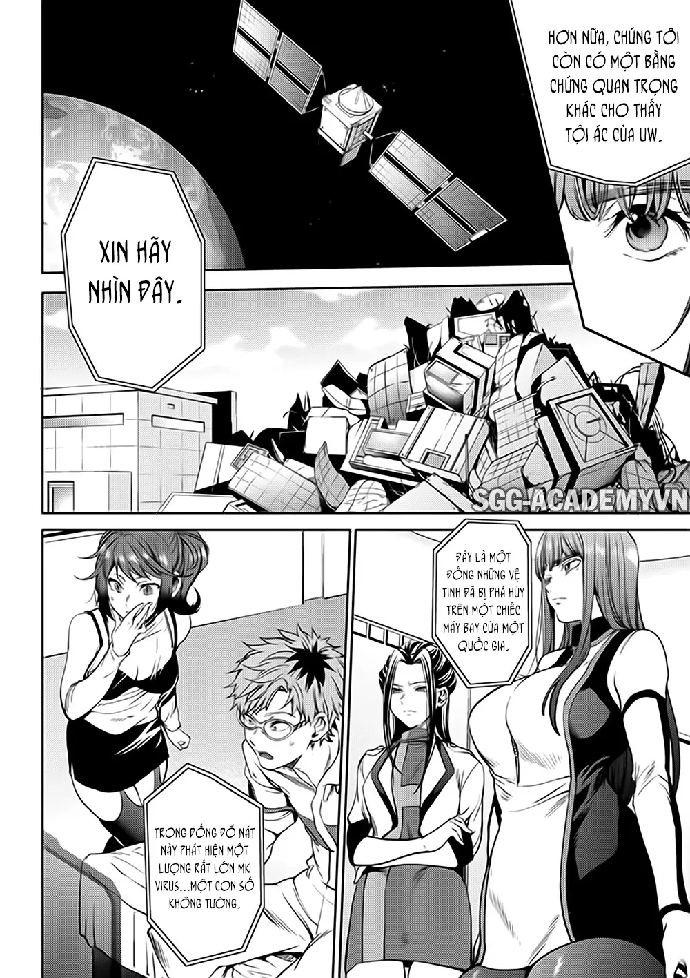 HentaiVN.net - Ảnh 20 - Dàn Harem Cuối Cùng [Shumatsu no harem; World's End Harem; 終末のハーレム] - Chap 47