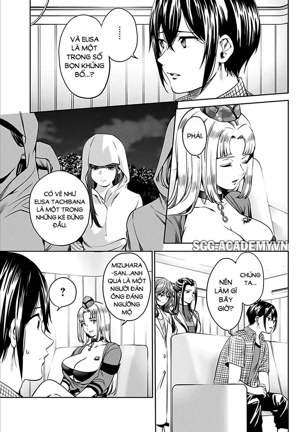 HentaiVN.net - Ảnh 5 - Dàn Harem Cuối Cùng [Shumatsu no harem; World's End Harem; 終末のハーレム] - Chap 47