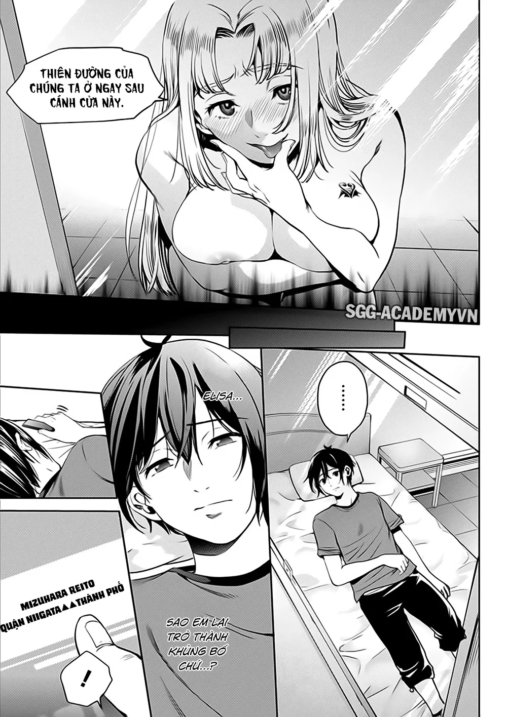 HentaiVN.net - Ảnh 9 - Dàn Harem Cuối Cùng [Shumatsu no harem; World's End Harem; 終末のハーレム] - Chap 47