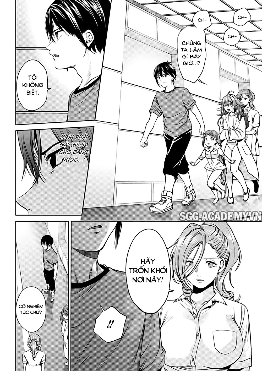 HentaiVN.net - Ảnh 16 - Dàn Harem Cuối Cùng [Shumatsu no harem; World's End Harem; 終末のハーレム] - Chap 48