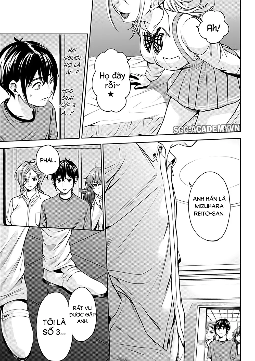 HentaiVN.net - Ảnh 19 - Dàn Harem Cuối Cùng [Shumatsu no harem; World's End Harem; 終末のハーレム] - Chap 48