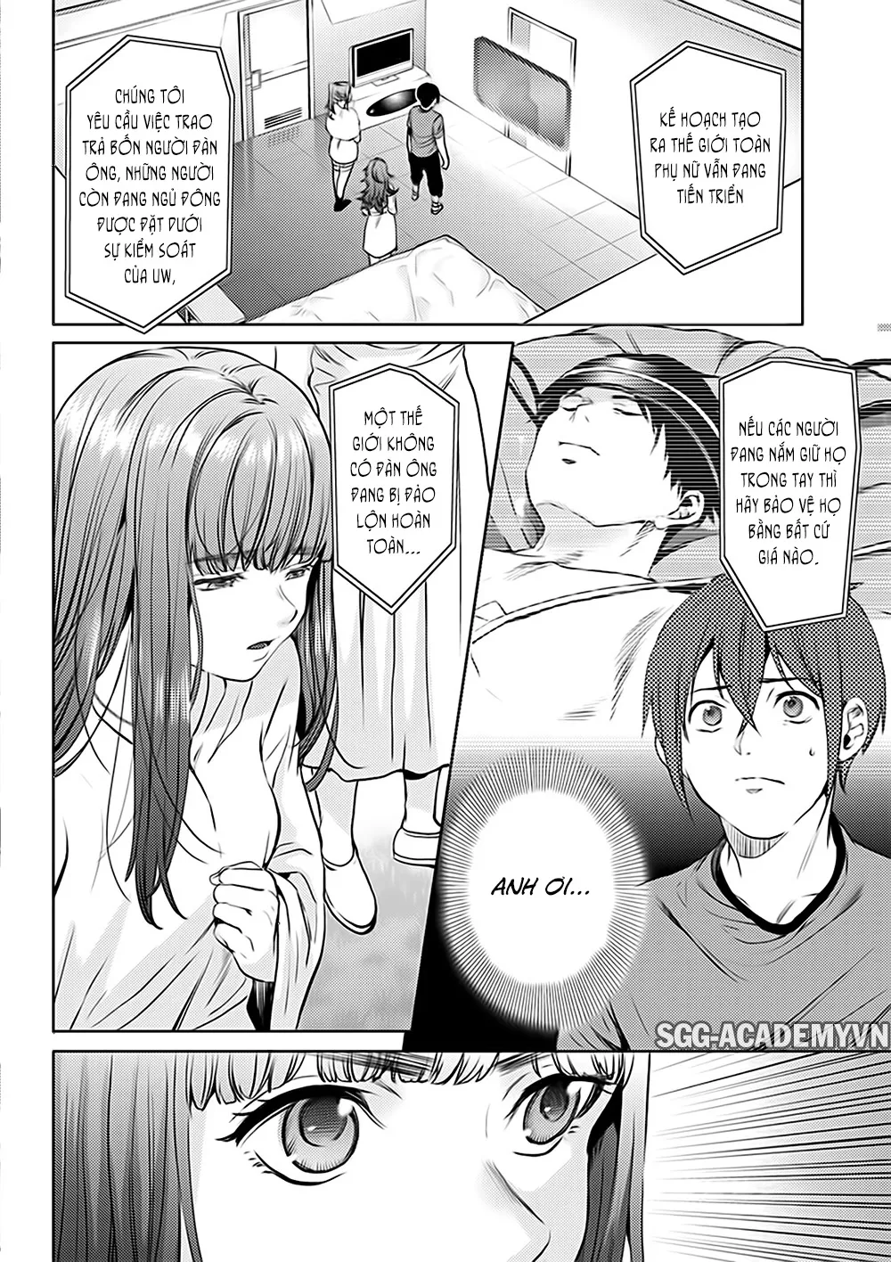HentaiVN.net - Ảnh 4 - Dàn Harem Cuối Cùng [Shumatsu no harem; World's End Harem; 終末のハーレム] - Chap 48