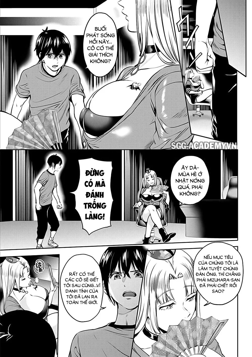 HentaiVN.net - Ảnh 7 - Dàn Harem Cuối Cùng [Shumatsu no harem; World's End Harem; 終末のハーレム] - Chap 48