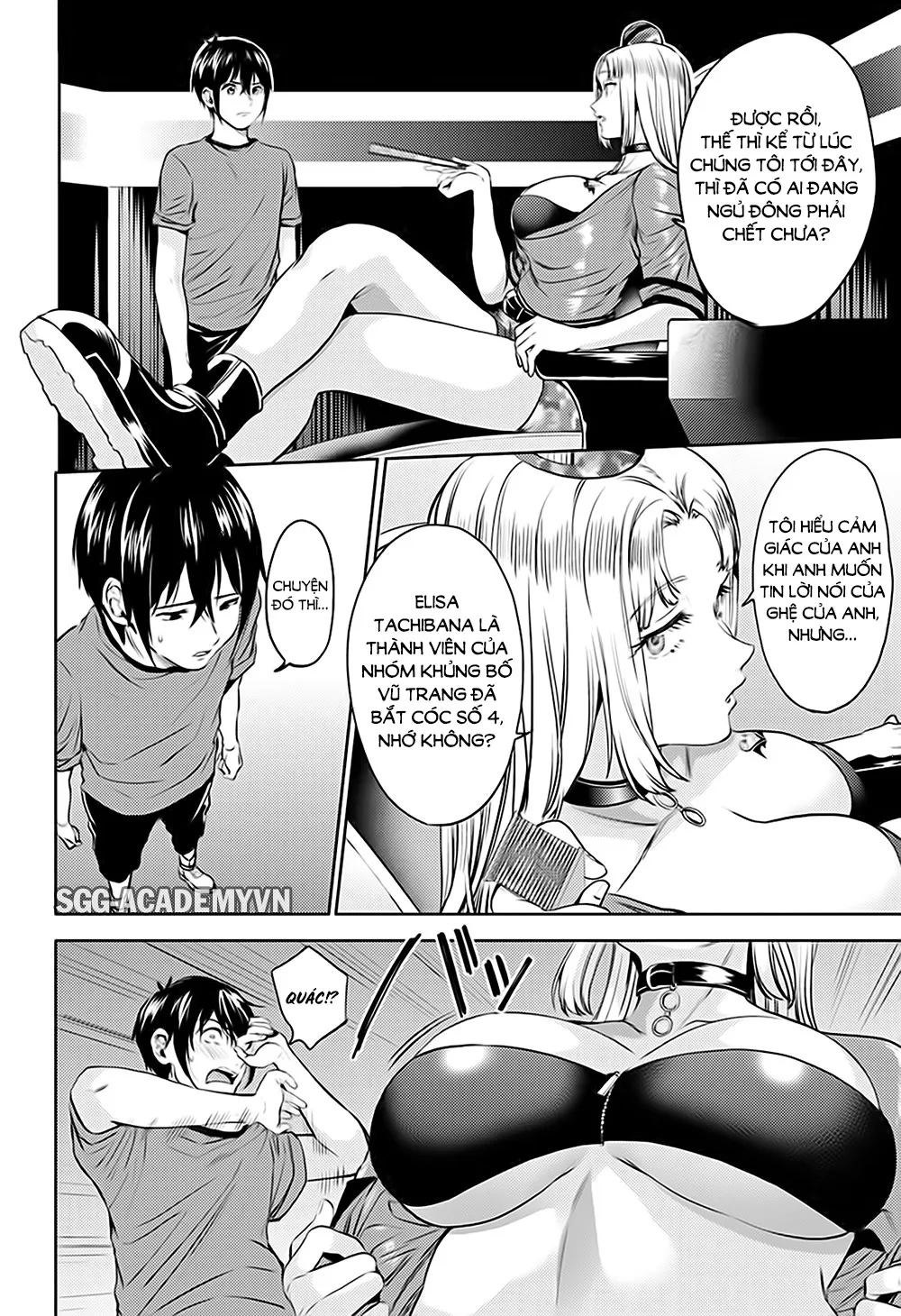 HentaiVN.net - Ảnh 8 - Dàn Harem Cuối Cùng [Shumatsu no harem; World's End Harem; 終末のハーレム] - Chap 48