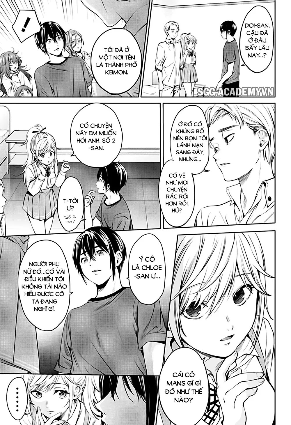 HentaiVN.net - Ảnh 10 - Dàn Harem Cuối Cùng [Shumatsu no harem; World's End Harem; 終末のハーレム] - Chap 49
