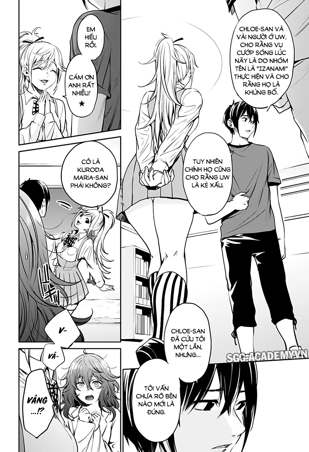 HentaiVN.net - Ảnh 11 - Dàn Harem Cuối Cùng [Shumatsu no harem; World's End Harem; 終末のハーレム] - Chap 49