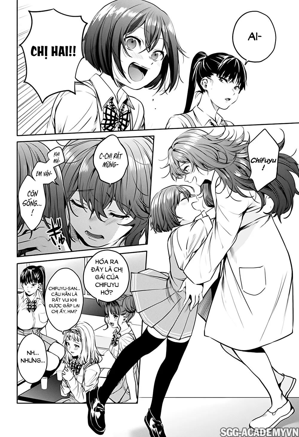 HentaiVN.net - Ảnh 13 - Dàn Harem Cuối Cùng [Shumatsu no harem; World's End Harem; 終末のハーレム] - Chap 49