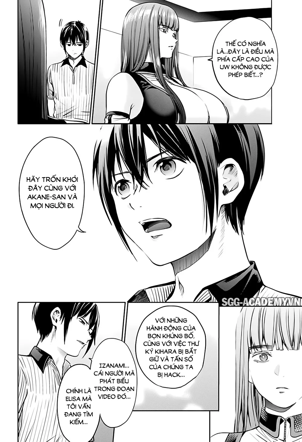 HentaiVN.net - Ảnh 21 - Dàn Harem Cuối Cùng [Shumatsu no harem; World's End Harem; 終末のハーレム] - Chap 49