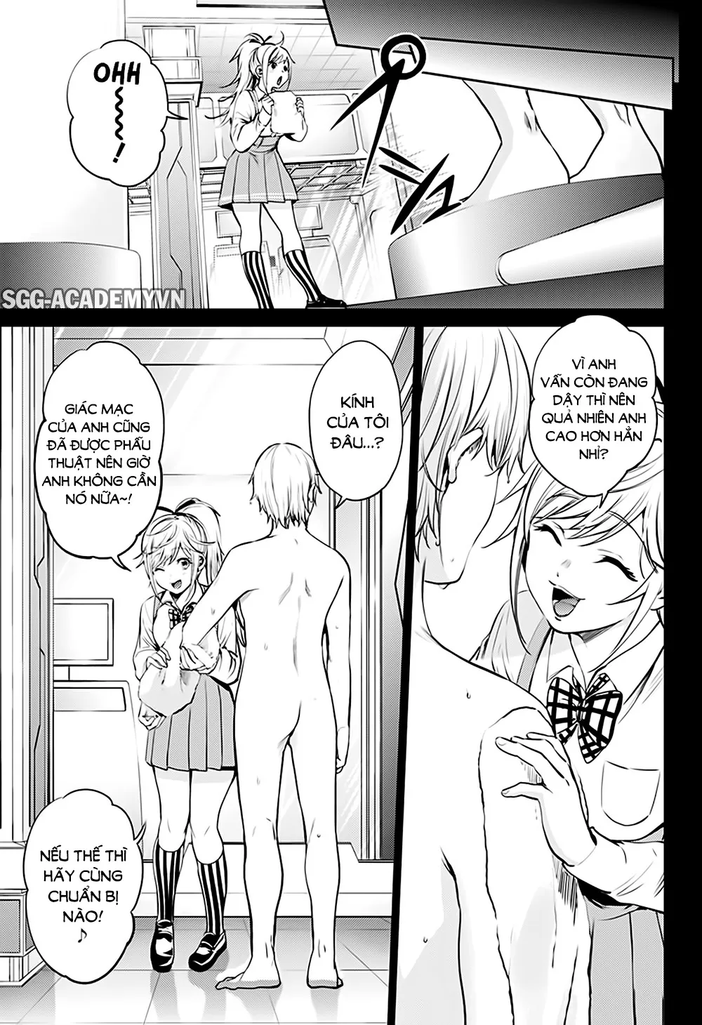 HentaiVN.net - Ảnh 6 - Dàn Harem Cuối Cùng [Shumatsu no harem; World's End Harem; 終末のハーレム] - Chap 49