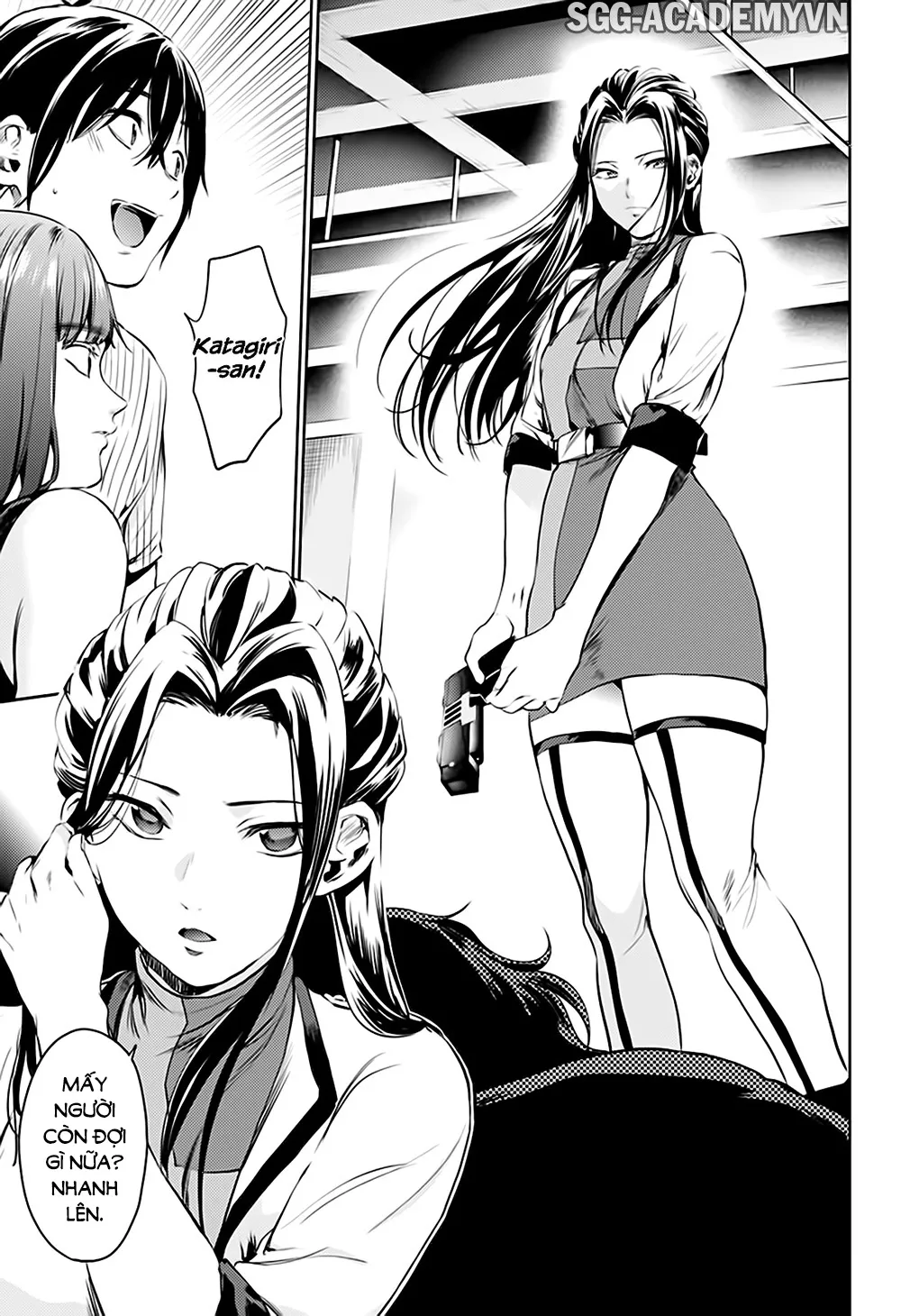 HentaiVN.net - Ảnh 15 - Dàn Harem Cuối Cùng [Shumatsu no harem; World's End Harem; 終末のハーレム] - Chap 50