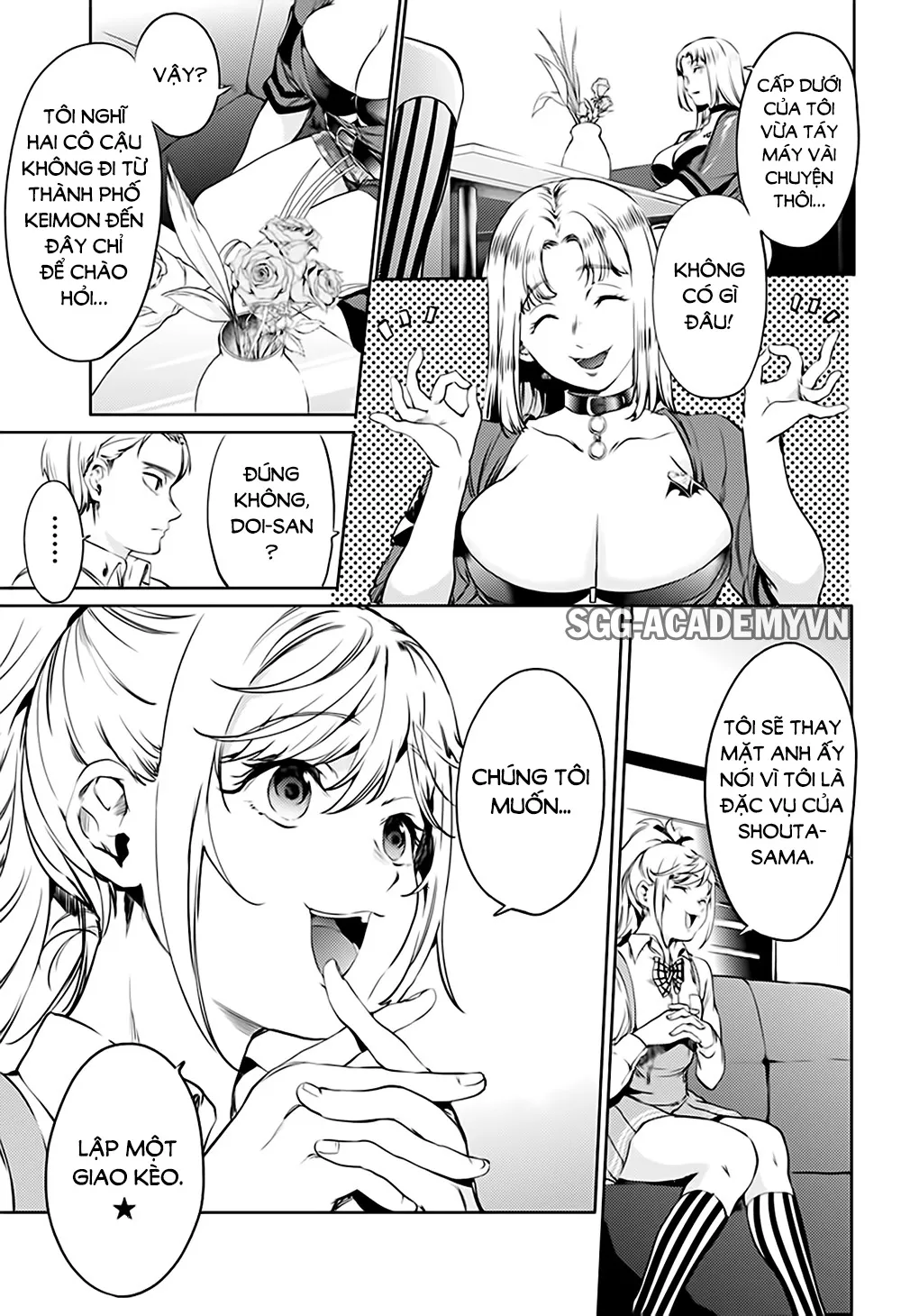 HentaiVN.net - Ảnh 17 - Dàn Harem Cuối Cùng [Shumatsu no harem; World's End Harem; 終末のハーレム] - Chap 50