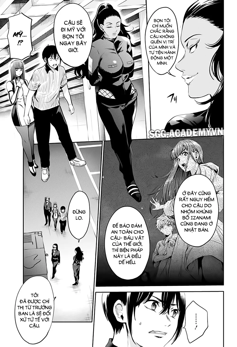 HentaiVN.net - Ảnh 9 - Dàn Harem Cuối Cùng [Shumatsu no harem; World's End Harem; 終末のハーレム] - Chap 50