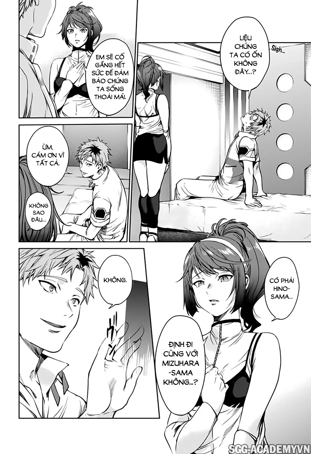 HentaiVN.net - Ảnh 14 - Dàn Harem Cuối Cùng [Shumatsu no harem; World's End Harem; 終末のハーレム] - Chap 52