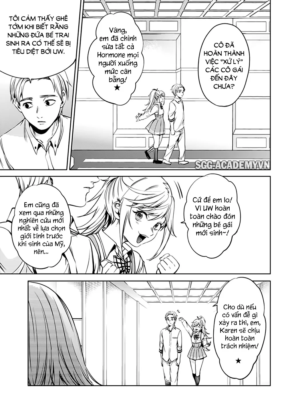 HentaiVN.net - Ảnh 21 - Dàn Harem Cuối Cùng [Shumatsu no harem; World's End Harem; 終末のハーレム] - Chap 52