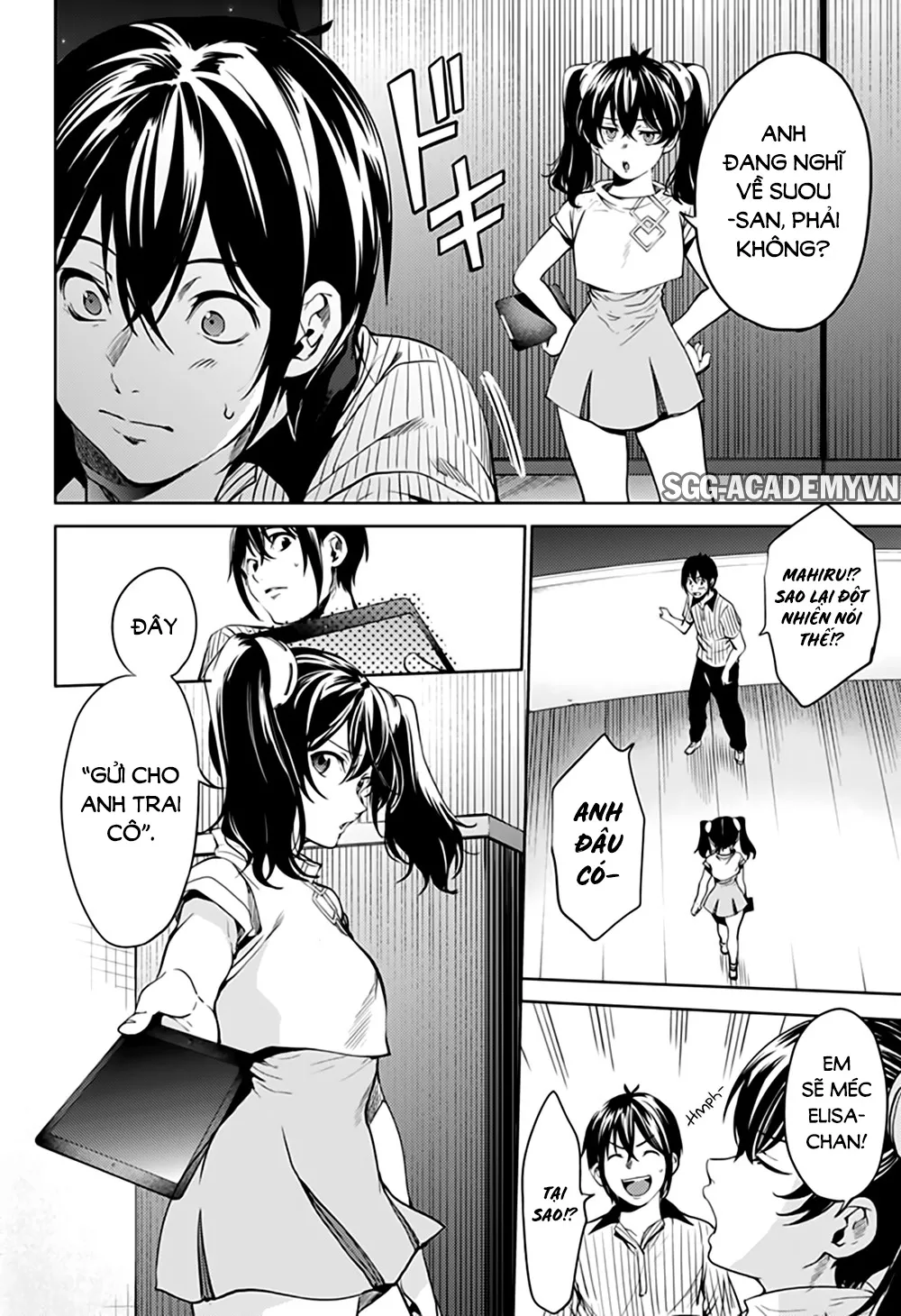 HentaiVN.net - Ảnh 6 - Dàn Harem Cuối Cùng [Shumatsu no harem; World's End Harem; 終末のハーレム] - Chap 52