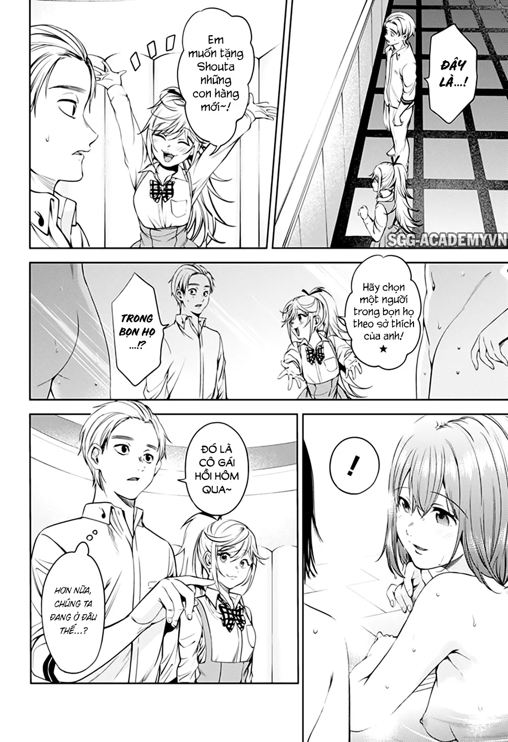 HentaiVN.net - Ảnh 11 - Dàn Harem Cuối Cùng [Shumatsu no harem; World's End Harem; 終末のハーレム] - Chap 53