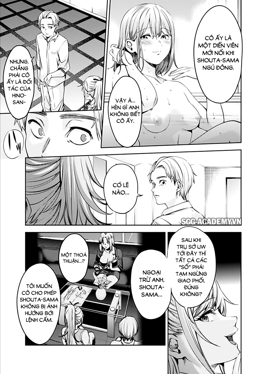 HentaiVN.net - Ảnh 12 - Dàn Harem Cuối Cùng [Shumatsu no harem; World's End Harem; 終末のハーレム] - Chap 53