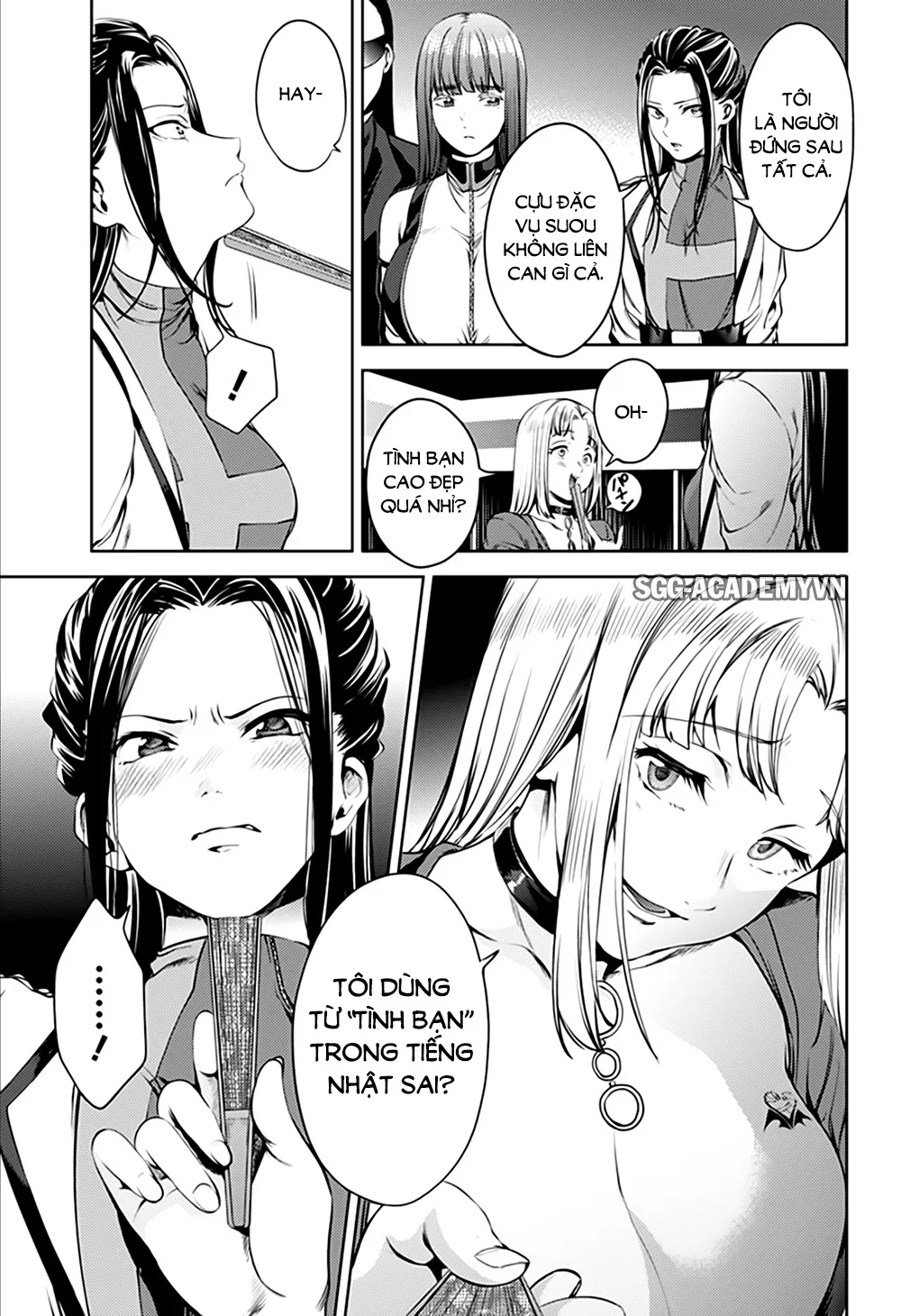 HentaiVN.net - Ảnh 7 - Dàn Harem Cuối Cùng [Shumatsu no harem; World's End Harem; 終末のハーレム] - Chap 53