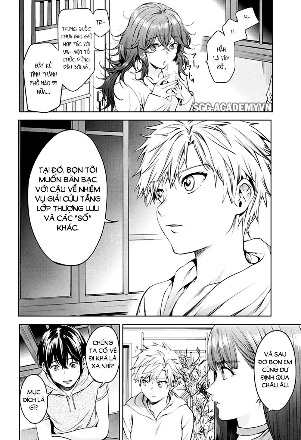 HentaiVN.net - Ảnh 12 - Dàn Harem Cuối Cùng [Shumatsu no harem; World's End Harem; 終末のハーレム] - Chap 54.1