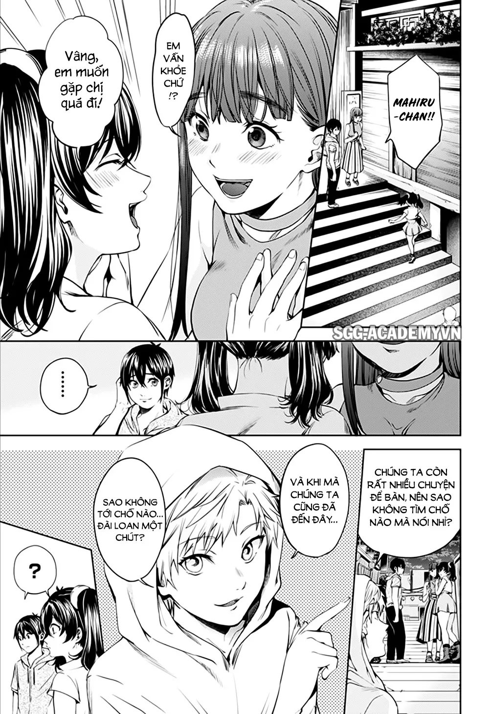 HentaiVN.net - Ảnh 7 - Dàn Harem Cuối Cùng [Shumatsu no harem; World's End Harem; 終末のハーレム] - Chap 54.1