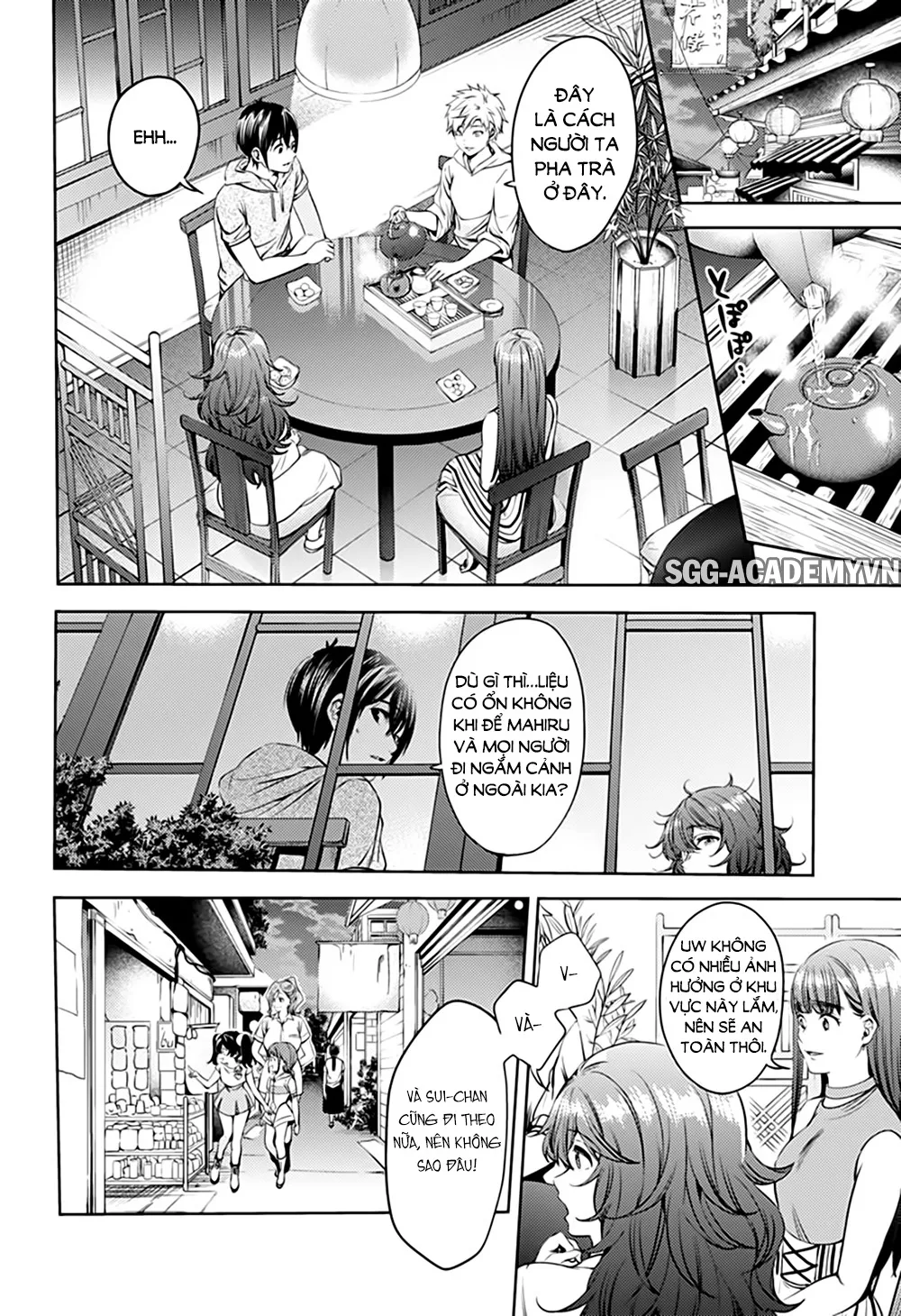 HentaiVN.net - Ảnh 8 - Dàn Harem Cuối Cùng [Shumatsu no harem; World's End Harem; 終末のハーレム] - Chap 54.1