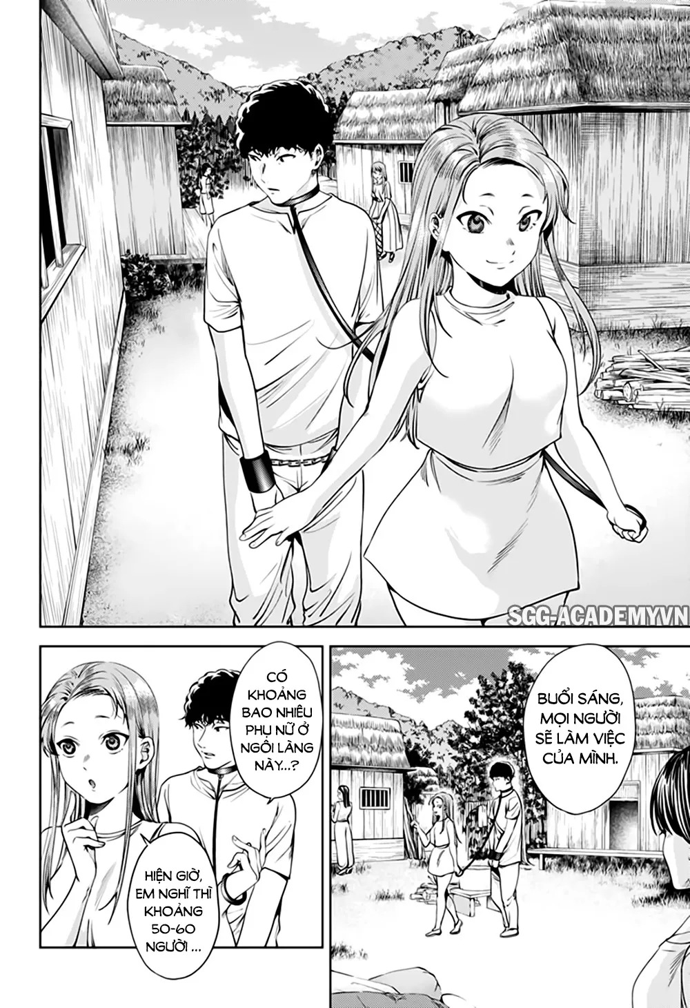 HentaiVN.net - Ảnh 10 - Dàn Harem Cuối Cùng [Shumatsu no harem; World's End Harem; 終末のハーレム] - Chap 55