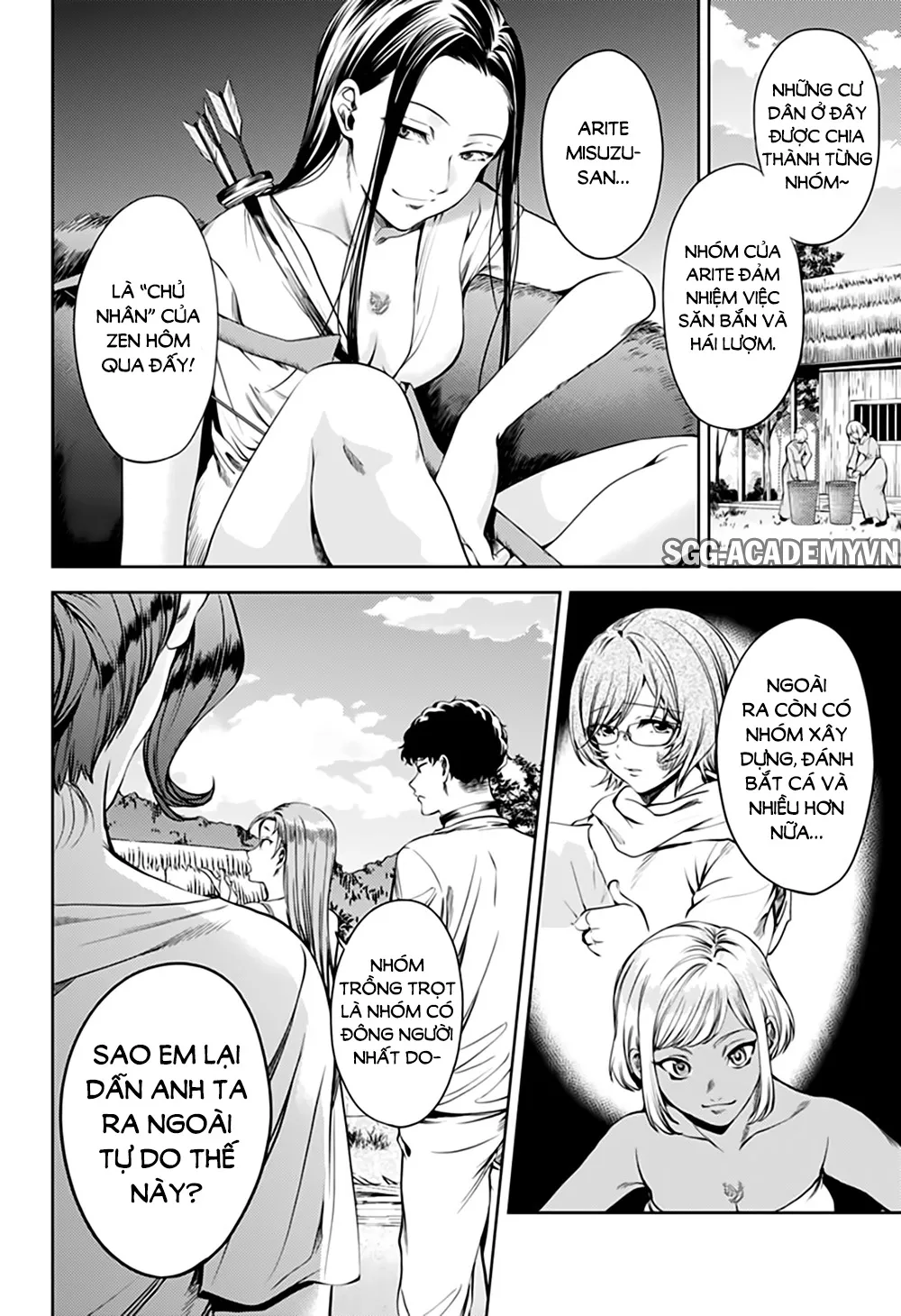 HentaiVN.net - Ảnh 12 - Dàn Harem Cuối Cùng [Shumatsu no harem; World's End Harem; 終末のハーレム] - Chap 55