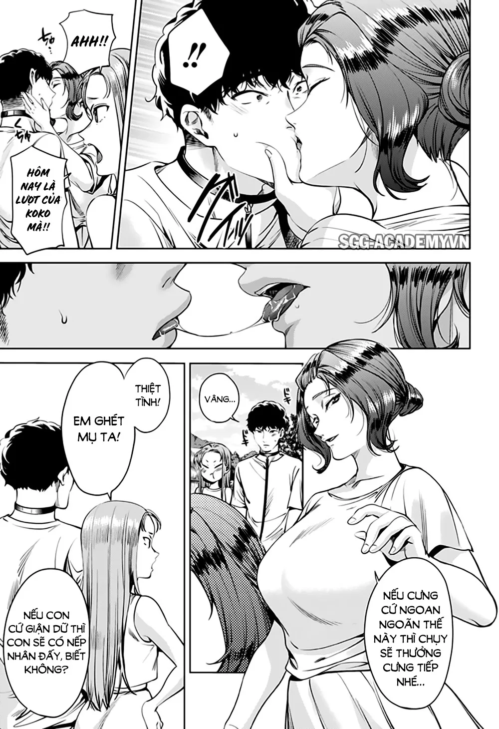 HentaiVN.net - Ảnh 15 - Dàn Harem Cuối Cùng [Shumatsu no harem; World's End Harem; 終末のハーレム] - Chap 55