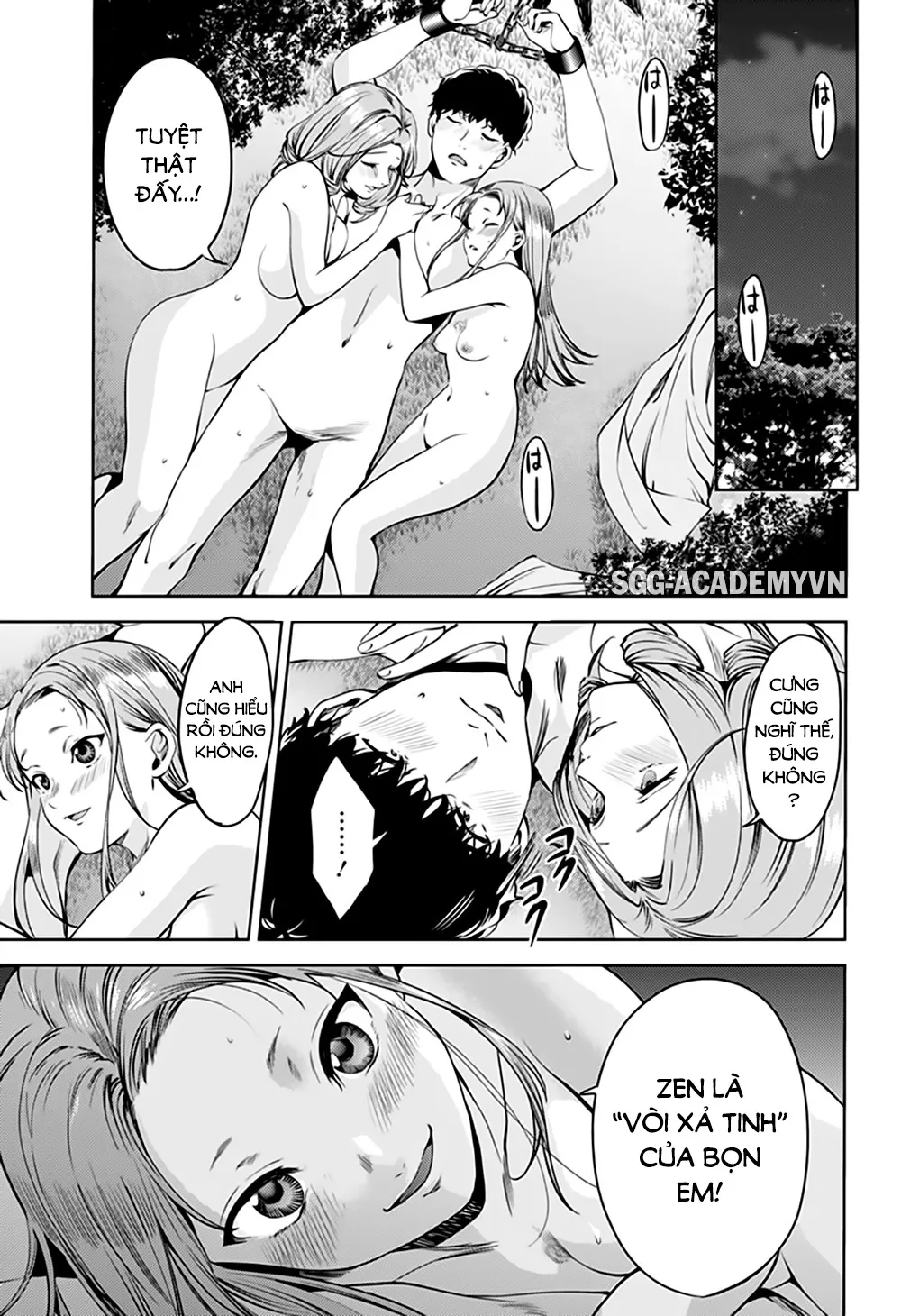 HentaiVN.net - Ảnh 23 - Dàn Harem Cuối Cùng [Shumatsu no harem; World's End Harem; 終末のハーレム] - Chap 55