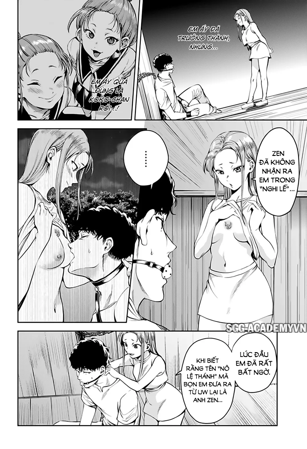 HentaiVN.net - Ảnh 4 - Dàn Harem Cuối Cùng [Shumatsu no harem; World's End Harem; 終末のハーレム] - Chap 55