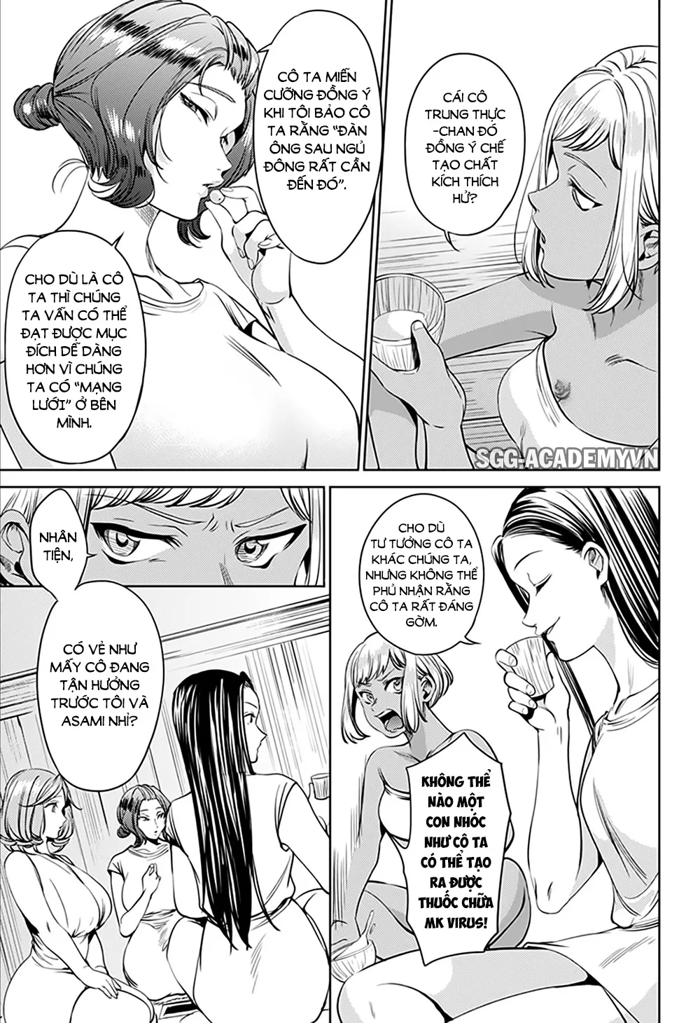 HentaiVN.net - Ảnh 23 - Dàn Harem Cuối Cùng [Shumatsu no harem; World's End Harem; 終末のハーレム] - Chap 56