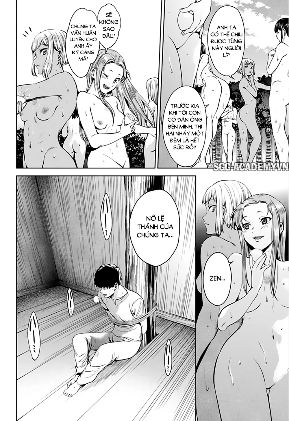 HentaiVN.net - Ảnh 6 - Dàn Harem Cuối Cùng [Shumatsu no harem; World's End Harem; 終末のハーレム] - Chap 57.1