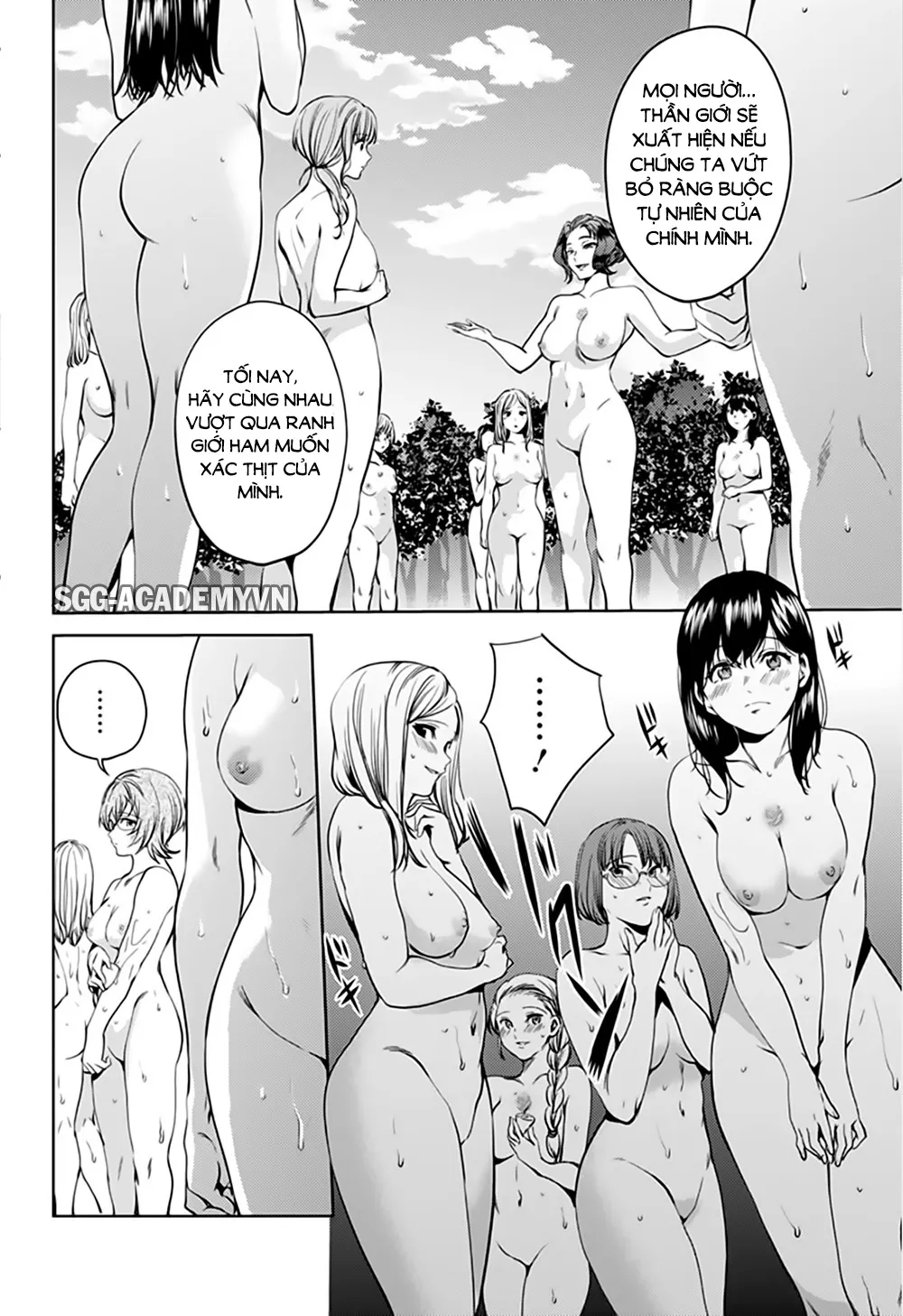 HentaiVN.net - Ảnh 8 - Dàn Harem Cuối Cùng [Shumatsu no harem; World's End Harem; 終末のハーレム] - Chap 57.1