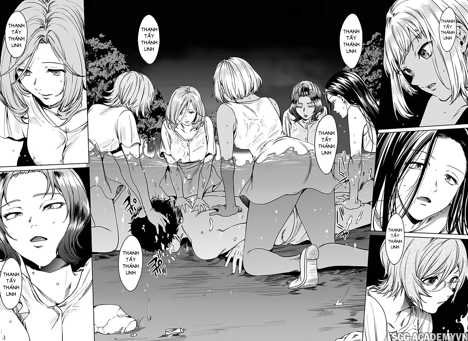 HentaiVN.net - Ảnh 10 - Dàn Harem Cuối Cùng [Shumatsu no harem; World's End Harem; 終末のハーレム] - Chap 57.2