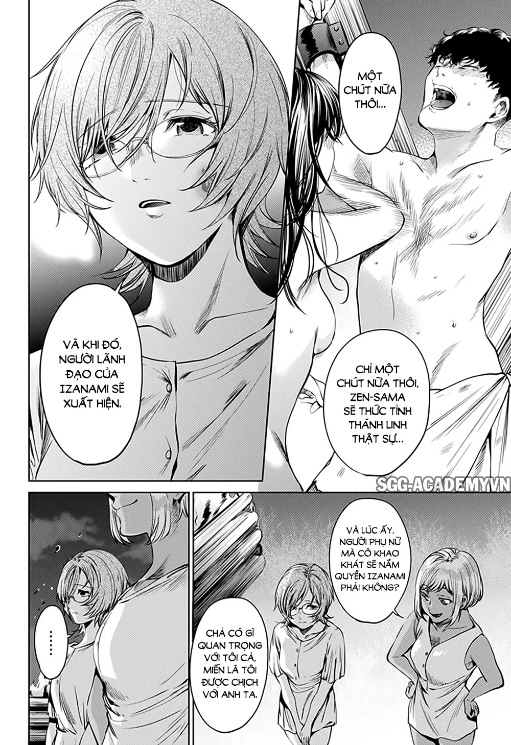 HentaiVN.net - Ảnh 4 - Dàn Harem Cuối Cùng [Shumatsu no harem; World's End Harem; 終末のハーレム] - Chap 57.2