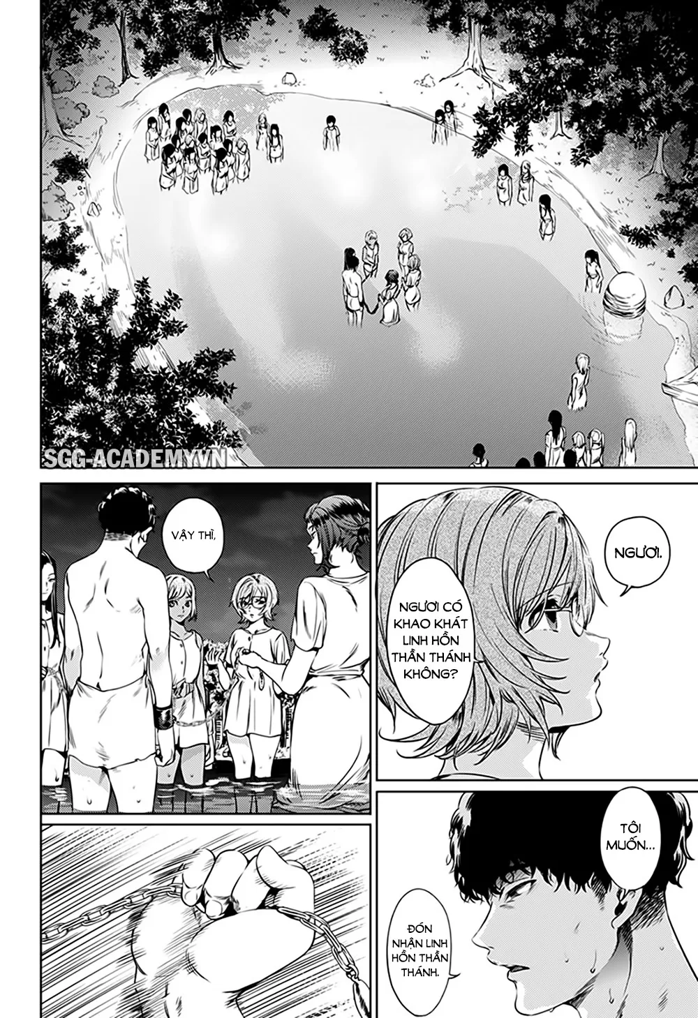HentaiVN.net - Ảnh 8 - Dàn Harem Cuối Cùng [Shumatsu no harem; World's End Harem; 終末のハーレム] - Chap 57.2