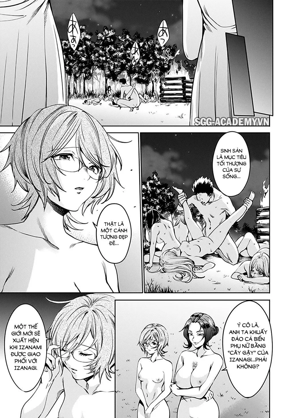 HentaiVN.net - Ảnh 13 - Dàn Harem Cuối Cùng [Shumatsu no harem; World's End Harem; 終末のハーレム] - Chap 58