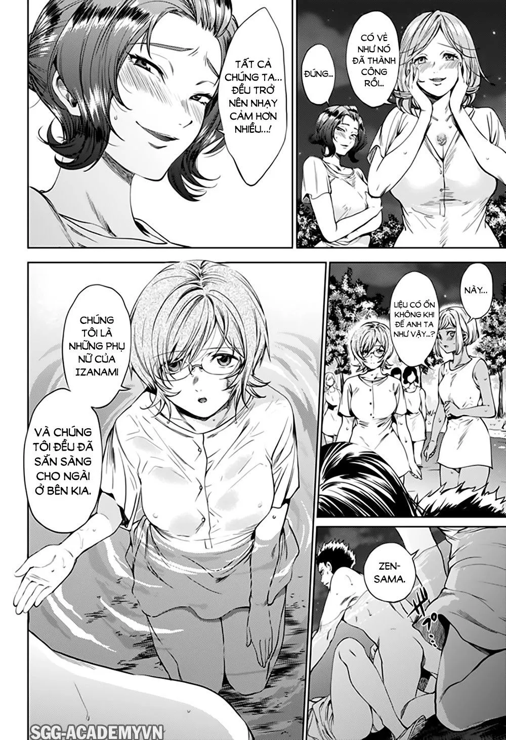 HentaiVN.net - Ảnh 8 - Dàn Harem Cuối Cùng [Shumatsu no harem; World's End Harem; 終末のハーレム] - Chap 58