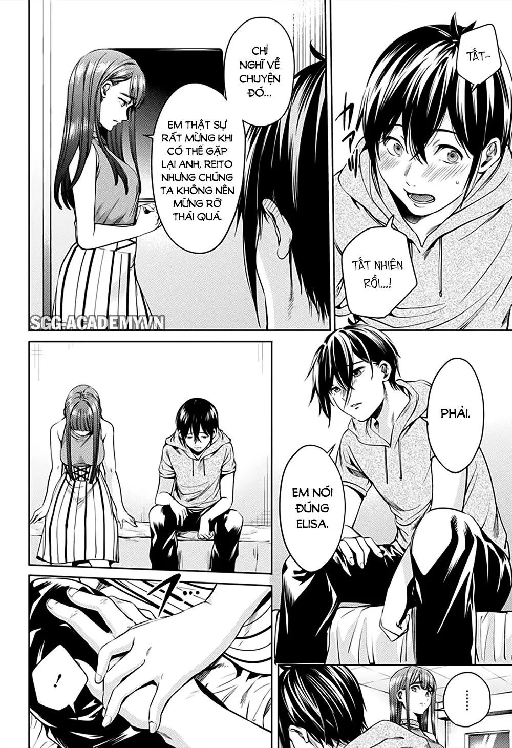HentaiVN.net - Ảnh 10 - Dàn Harem Cuối Cùng [Shumatsu no harem; World's End Harem; 終末のハーレム] - Chap 59