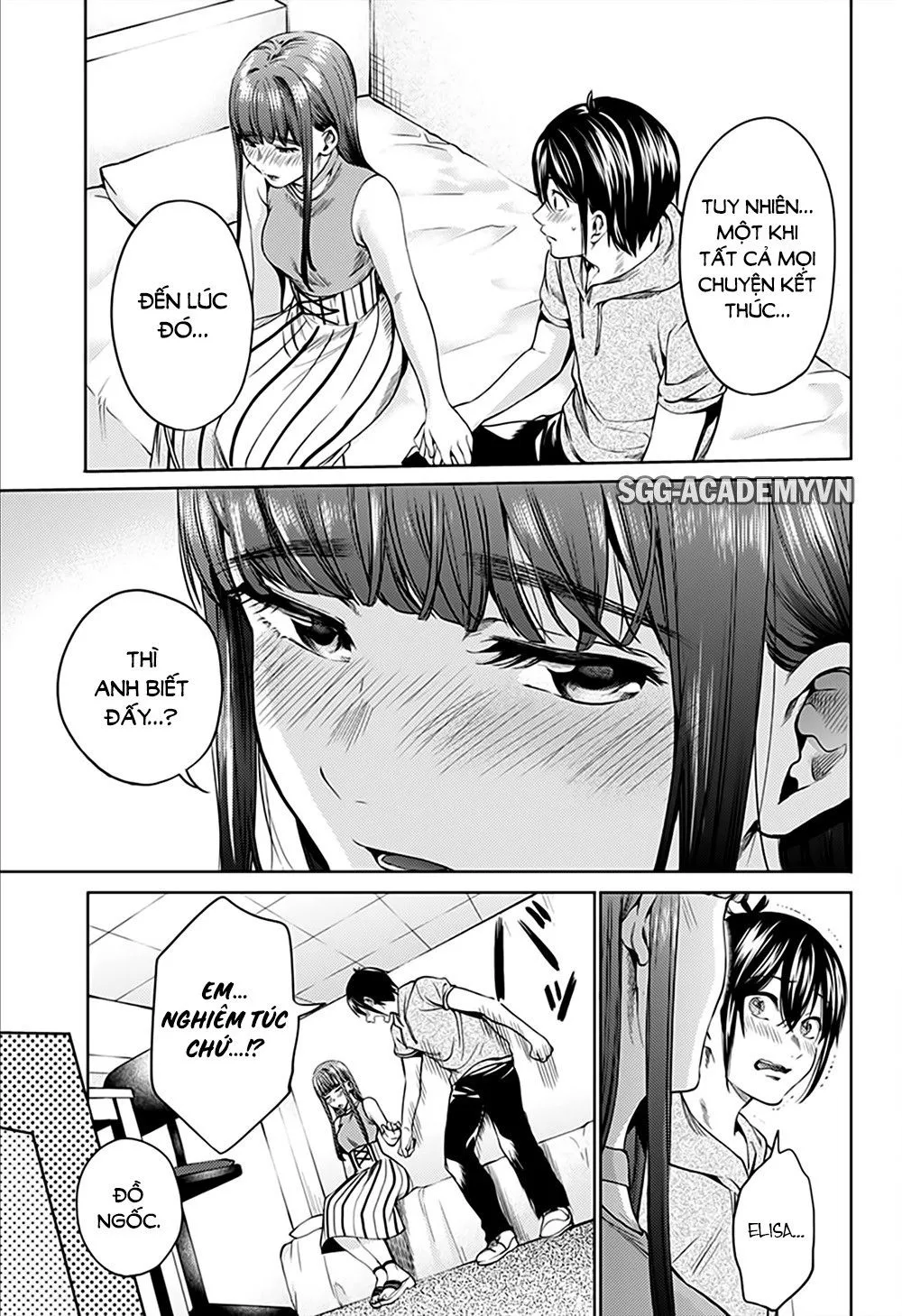 HentaiVN.net - Ảnh 11 - Dàn Harem Cuối Cùng [Shumatsu no harem; World's End Harem; 終末のハーレム] - Chap 59