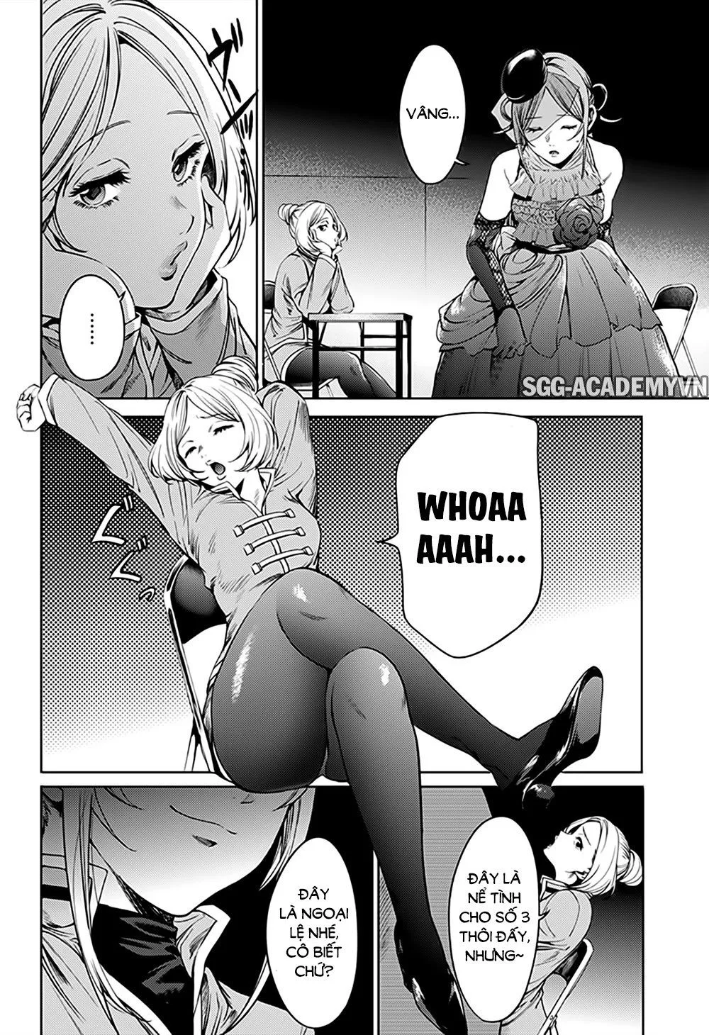 HentaiVN.net - Ảnh 14 - Dàn Harem Cuối Cùng [Shumatsu no harem; World's End Harem; 終末のハーレム] - Chap 59